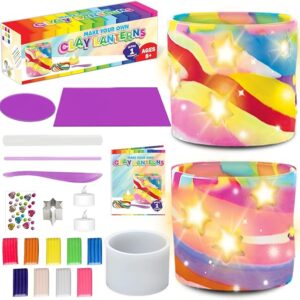 Make Your Own Clay Luminaries- Arts and Crafts