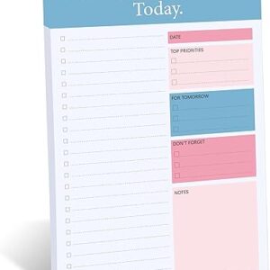 To Do List Notepad - Daily Planner Notepad Undated