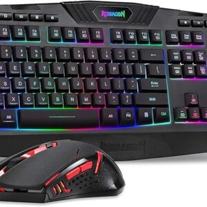 Redragon S101 Gaming Keyboard, M601 Mouse