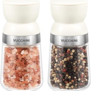 Vucchini Salt and Pepper Grinder Set