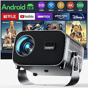 Smart Projector with WIFI and Bluetooth