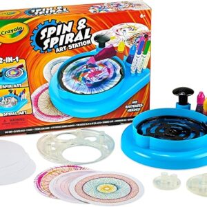 Crayola Spin & Spiral Art Station, Spin Art Machine, Arts & Crafts