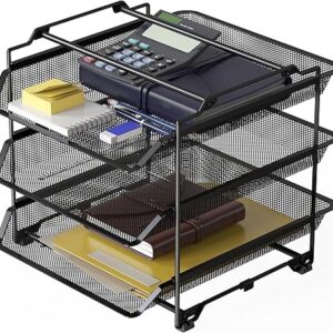 DecoBrothers Stackable Letter Tray Paper